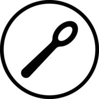 Spoon Icon Design Illustration vector