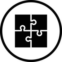 Puzzle Icon Design Illustration vector