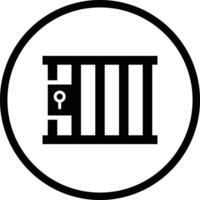 Jail Icon Design Illustration vector