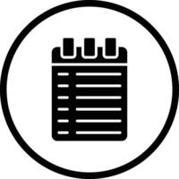 Notebook Icon Design Illustration vector