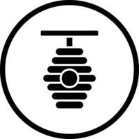 Beehive Icon Design Illustration vector