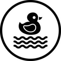 Duck Icon Design Illustration vector
