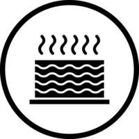 Hot Water Icon Design Illustration vector