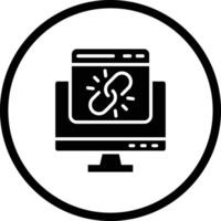 Link Icon Design Illustration vector