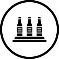 Wine Shelf Icon Design Illustration vector