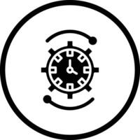 Time Management Icon Design Illustration vector