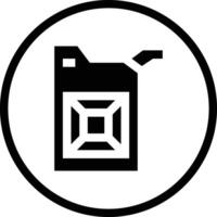 Kerosene Can Icon Design Illustration vector