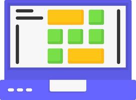Grid Icon Design vector