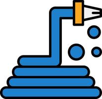 Garden hose Icon Design vector