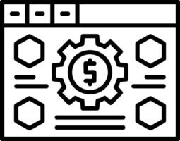 Cost per conversion Icon Design Symbol vector