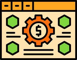 Cost per conversion Icon Design Symbol vector