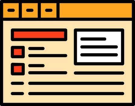 Schema markup Icon Design Symbol vector