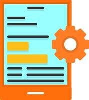 Mobile optimization Icon Design Symbol vector