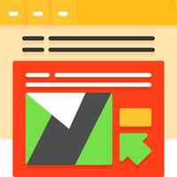 Conversion rate optimization Icon Design Symbol vector