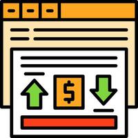 Cost per click Icon Design Symbol vector