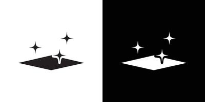 clean surface icon flat thin line illustration vector