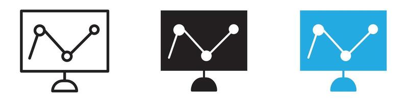 Dashboard icon thin line illustration vector