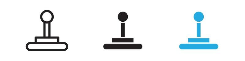 Joystick Icon thin line illustration vector