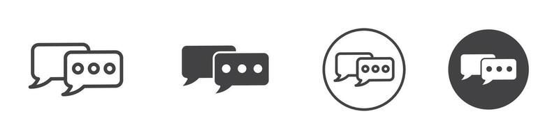 Blog icon thin line illustration vector