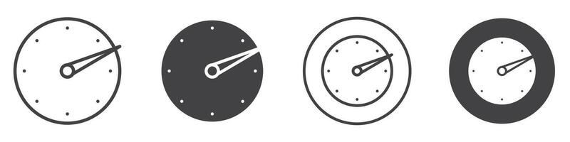 Dashboard icon thin line illustration vector
