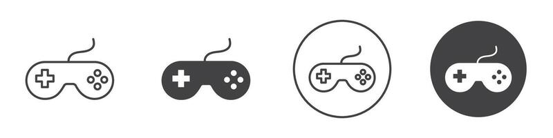 Gaming Controller Icon thin line illustration vector