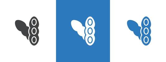 soybeans icon thin line illustration vector