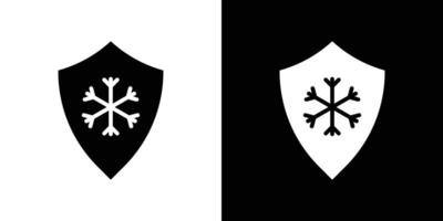 Frost resistant icon linear logo isolated vector