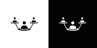 Modern teamwork icon linear logo isolated vector