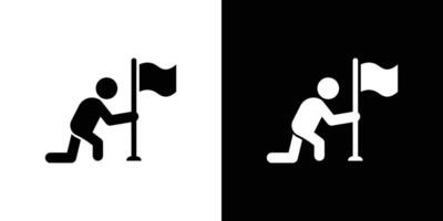 Surrender capitulate give up icon linear logo isolated vector