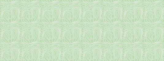 Neutrals color abstract seamless pattern. Endless graphic linear shapes horizontal banner. Trendy neutral colors aesthetic contemporary background. Pastel light green boho style texture eps print vector
