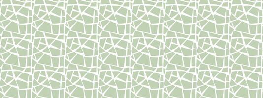 Neutrals color art abstract seamless pattern. Endless geometric tile print. Trendy neutral colors aesthetic shard shapes decoration. Muted light green fabric texture. Pastel boho style backdrop vector