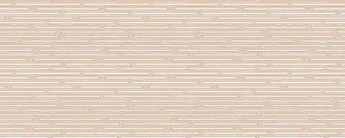 Neutrals color abstract seamless pattern. Beige endless graphic linear labyrinth horizontal banner. Trendy neutral colors aesthetic contemporary background. Pastel light brown boho style texture print vector