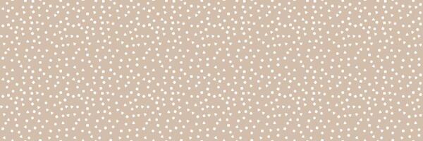 Neutrals color art abstract seamless pattern. Beige endless geometric polka dot print. Trendy neutral colors aesthetic basic figures backdrop. Muted light brown texture for fabric, textile, wrapping vector