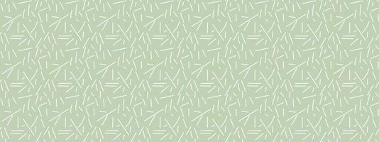 Neutrals color art abstract seamless pattern. Pastel boho style endless line branches print. Trendy neutral colors aesthetic linear chaotic background. Muted light green contemporary fabric texture vector