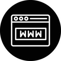 Www Icon Design Illustration vector