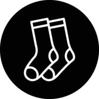 Socks Icon Design Illustration vector