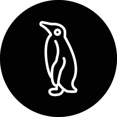 Penguin Icon Design Illustration