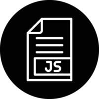 JS Icon Design Illustration vector