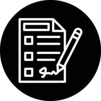 Signature Icon Design Illustration vector