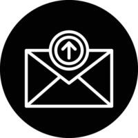 Send mail Icon Design Illustration vector