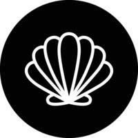 Shell Icon Design Illustration vector