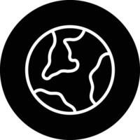 Globe Icon Design Illustration vector