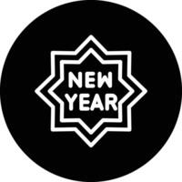 New Year Icon Design Illustration vector