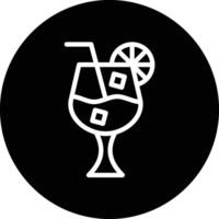 Cocktail Icon Design Illustration vector