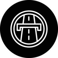 Highway Icon Design Illustration vector