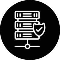 Database Icon Design Illustration vector