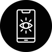 Vision Icon Design Illustration vector
