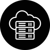 Database Icon Design Illustration vector