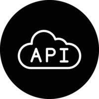Api Icon Design Illustration vector