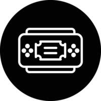 Console Icon Design Illustration vector